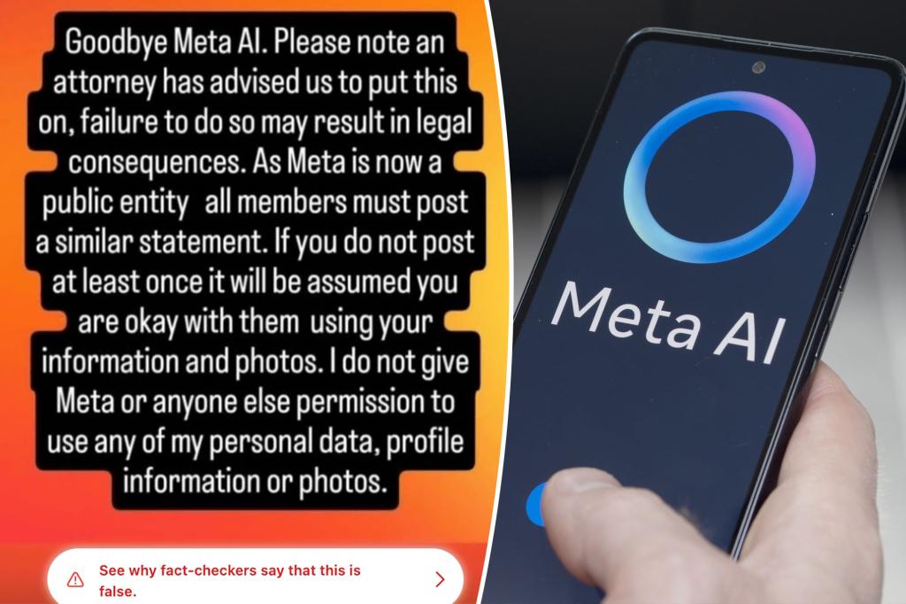 Viral 'Goodbye Meta AI' post shared by celebrities won't protect your privacy: 'Stop being so naive'