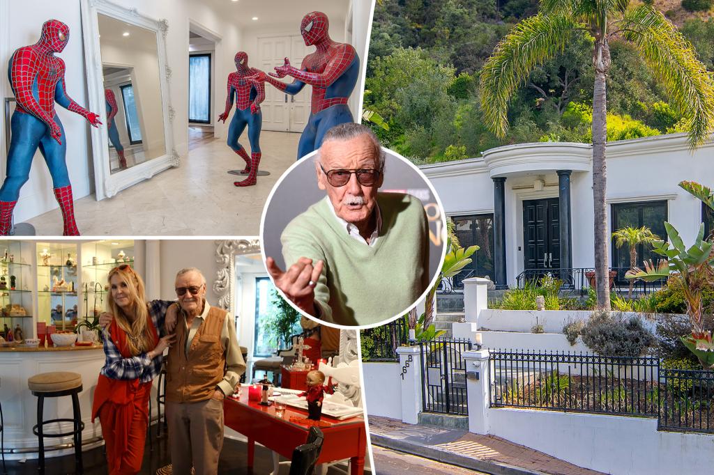 Exclusive | Stan Lee's daughter to sell $8.8 million estate the late Marvel legend bought for her